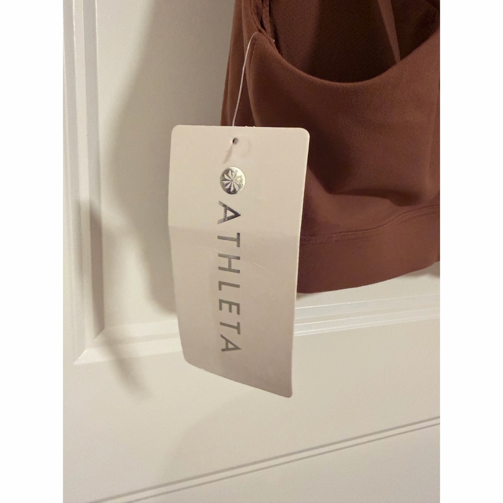Athleta (Hearth Rose) Brown Sports Bra NWT SZ 1X - Picture 9 of 16